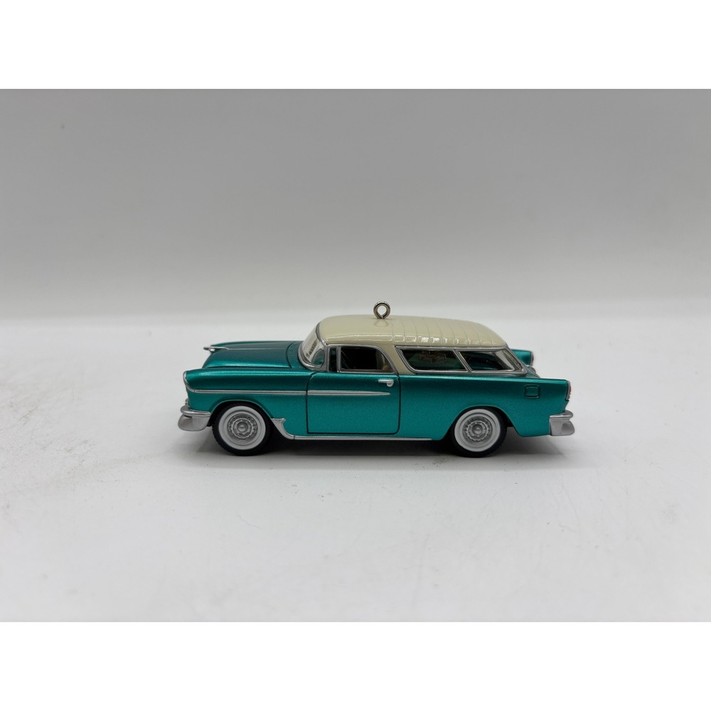 Hallmark Keepsake Ornament 1999 Vintage 1955 Chevolet Nomad Wagon Handcrafted